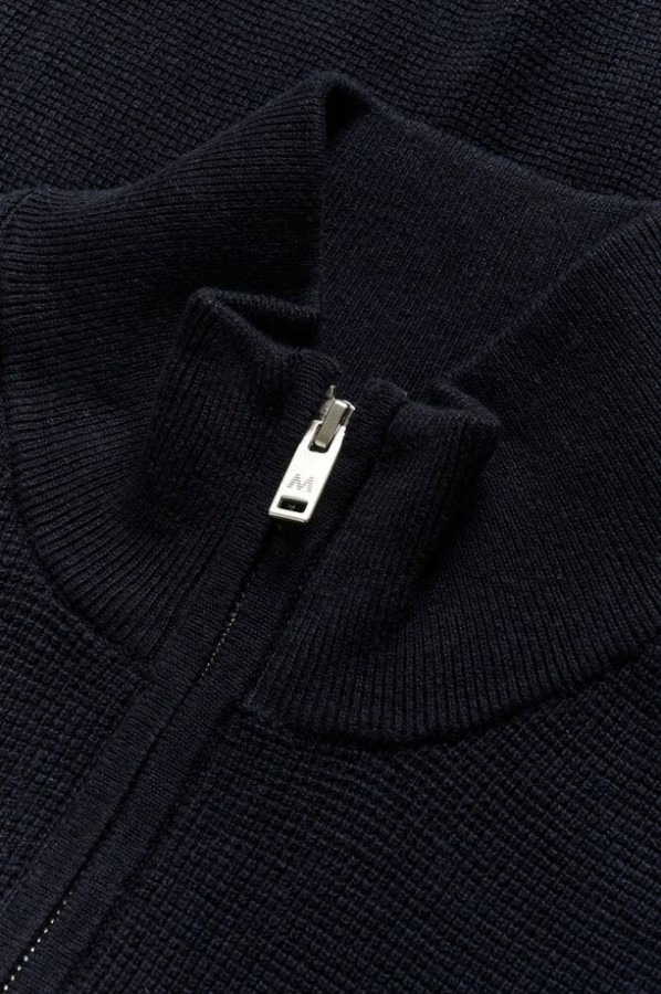 Afbeelding van Lagoon Half Zip Trui - Navy Blazer -  Matinique